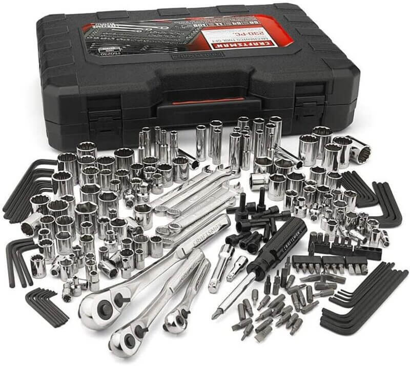 Selección electricista 69 herramientas - caja de herramientas metal FACOM  Ref. 2132.EL31
